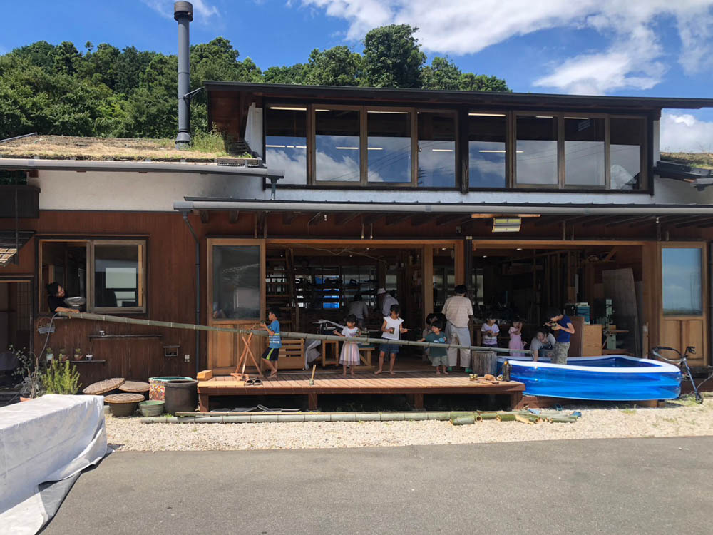 恒例の流しうどん