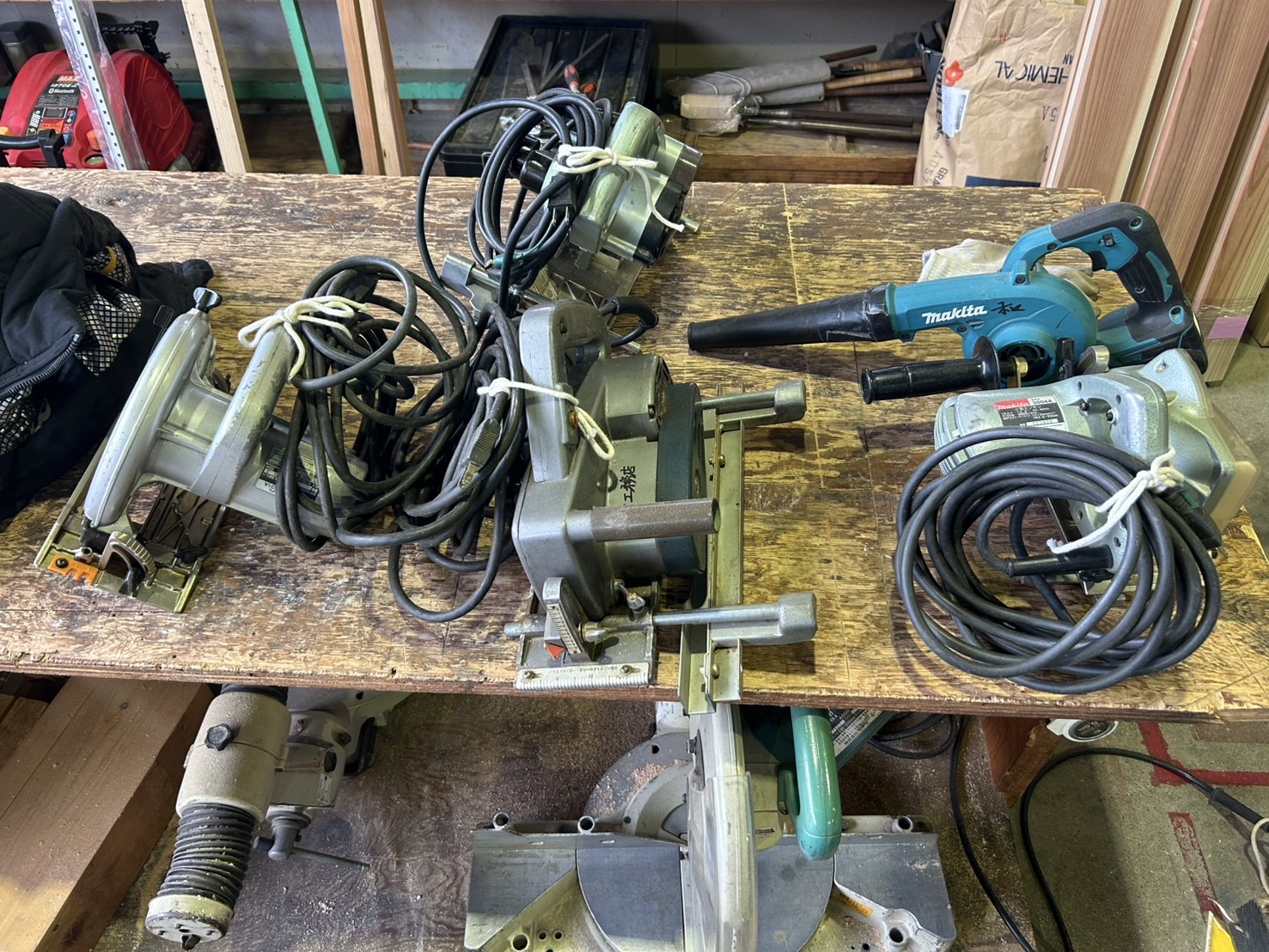 地元の方から道具を沢山頂きました