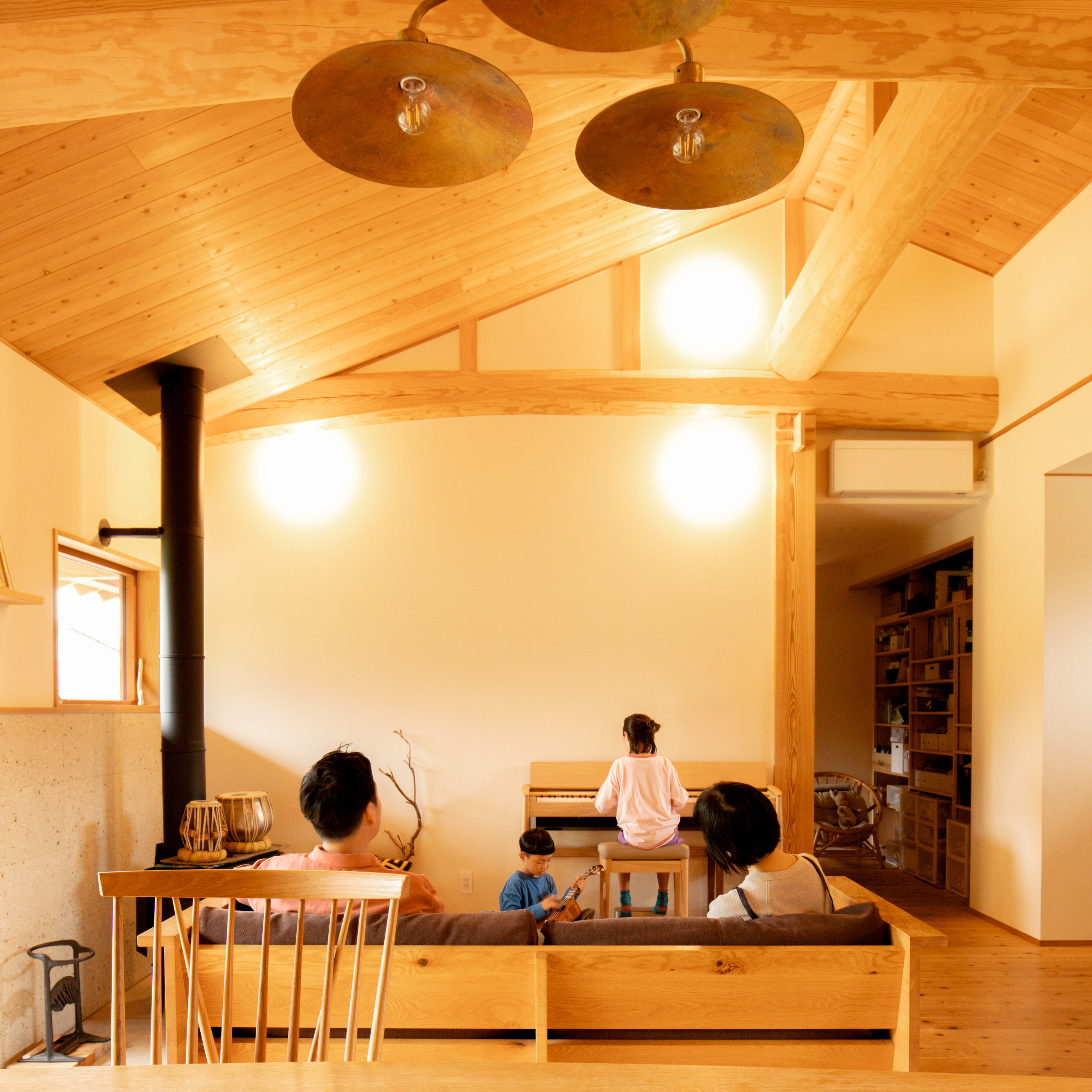 里山暮らしを楽しむ家