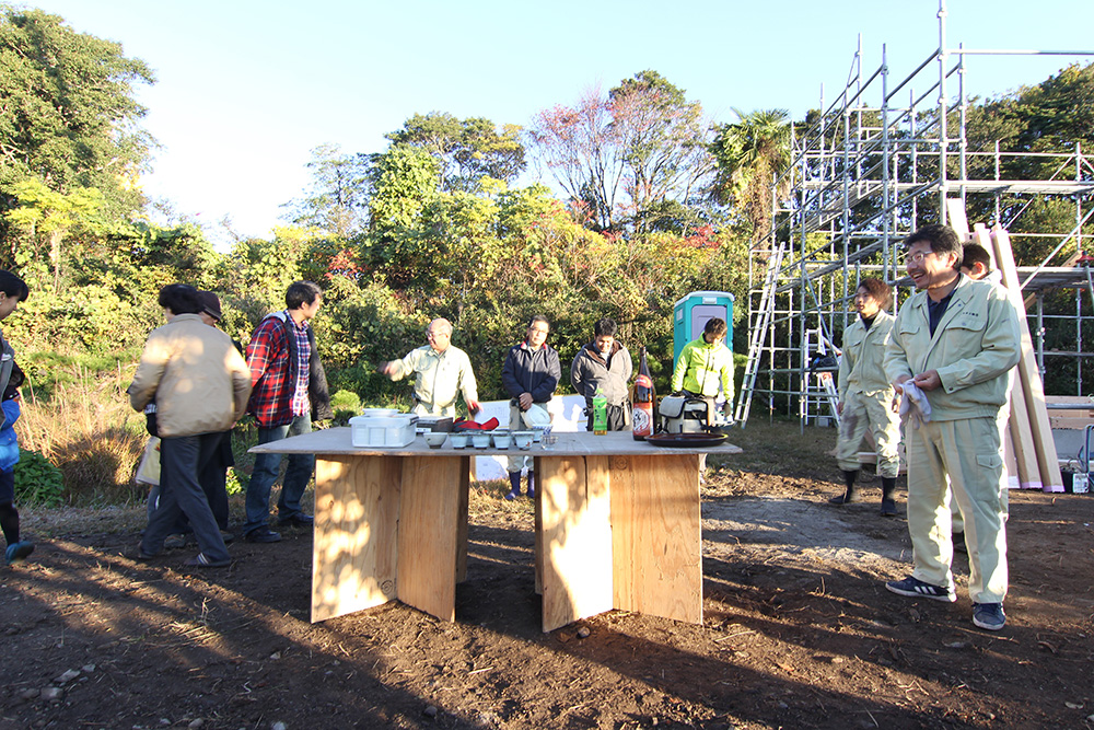 四日市市にて上棟