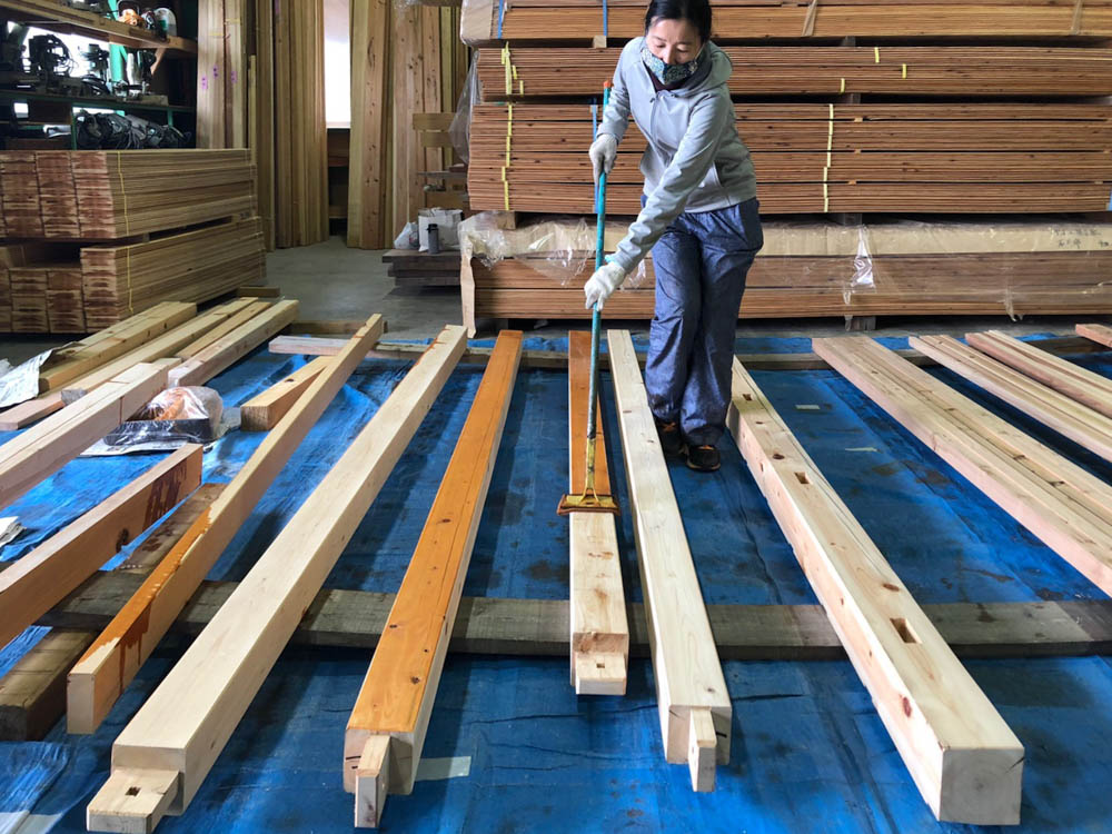 木工倶楽部と自分で塗装