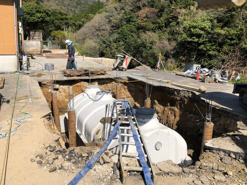浄化槽の設置