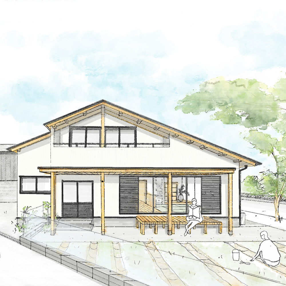 南庭を望むセカンドライフの家　完成見学会