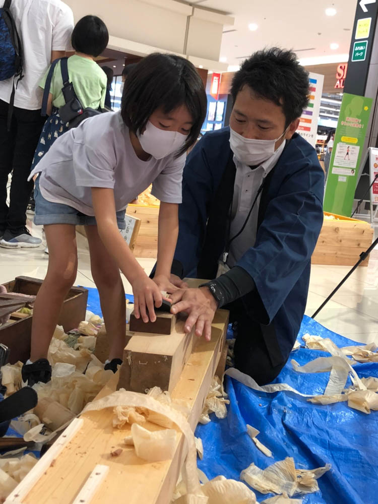 イオン東員店で職業PR